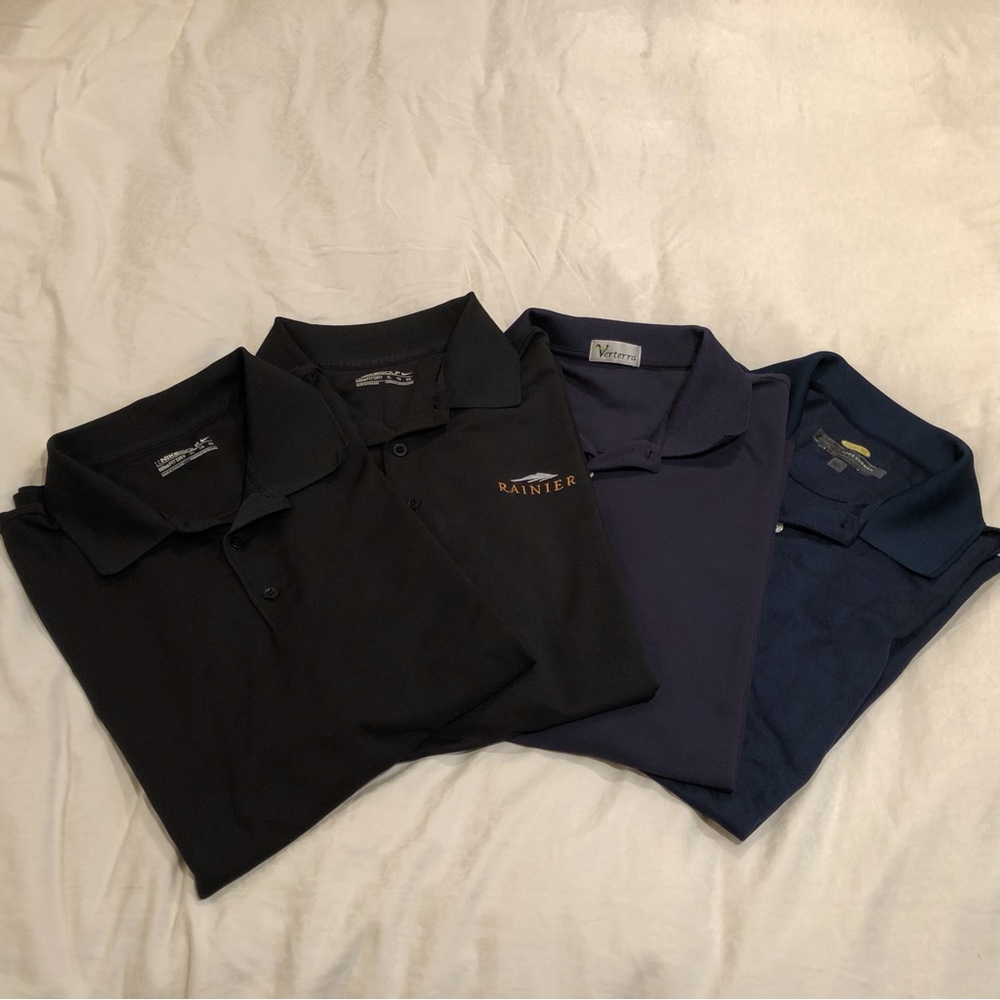 4 set of XL Men’s Golf Polo bundle